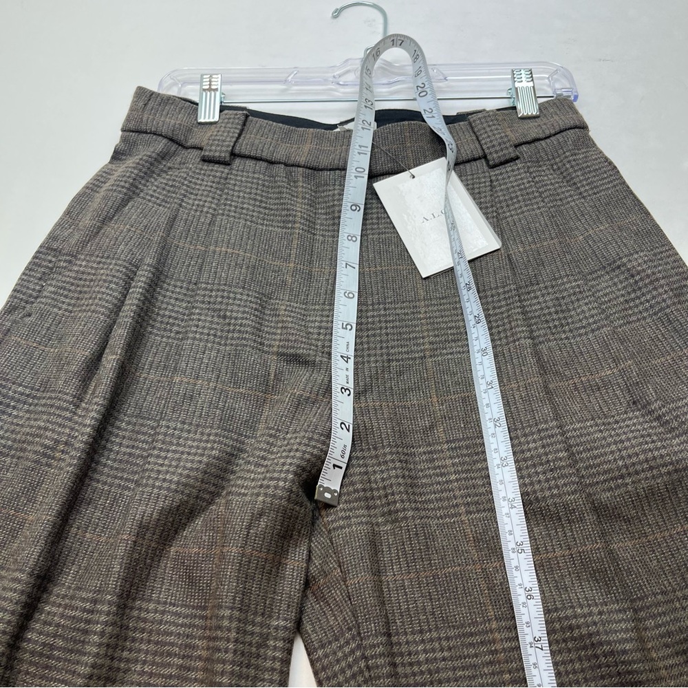 A.L.C. Franklin Tailored Crop Pant Charcoal Grey Gray Multi Wool Blend SZ 2 NEW - Picture 10 of 15